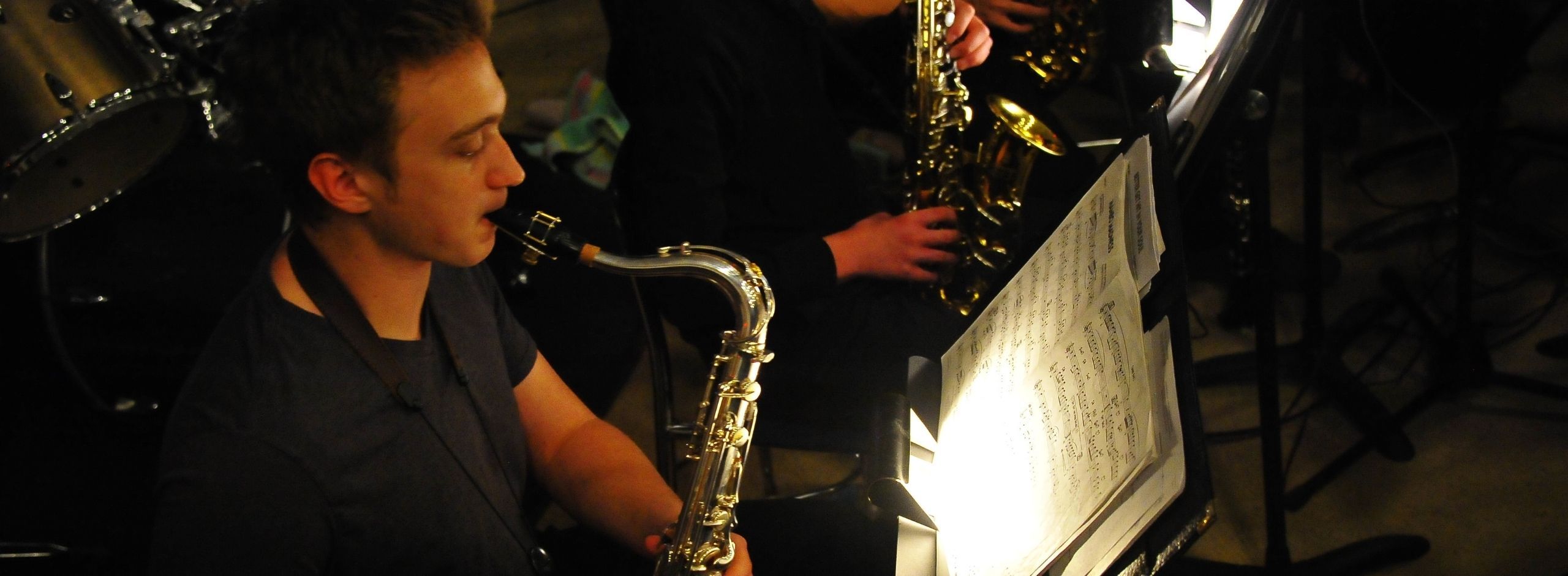 Student Saxaphone players